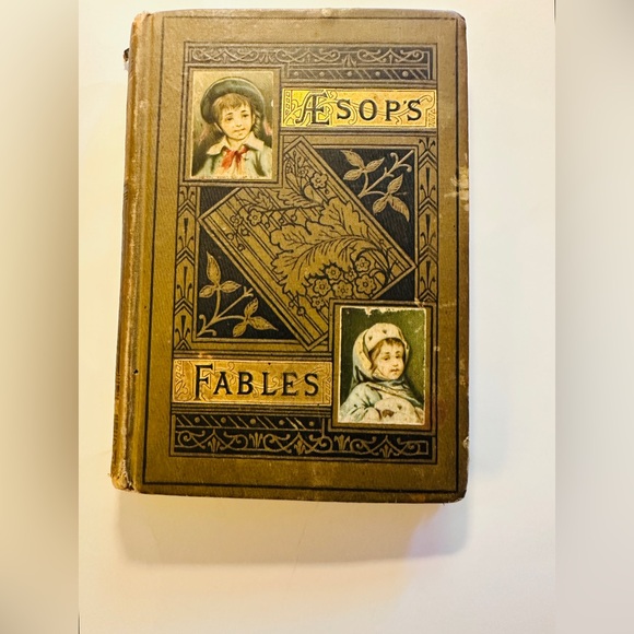 Other - Geo. Fyler  Book Townsend Aesop THREE HUNDRED AESOP'S FABLES Antique Book